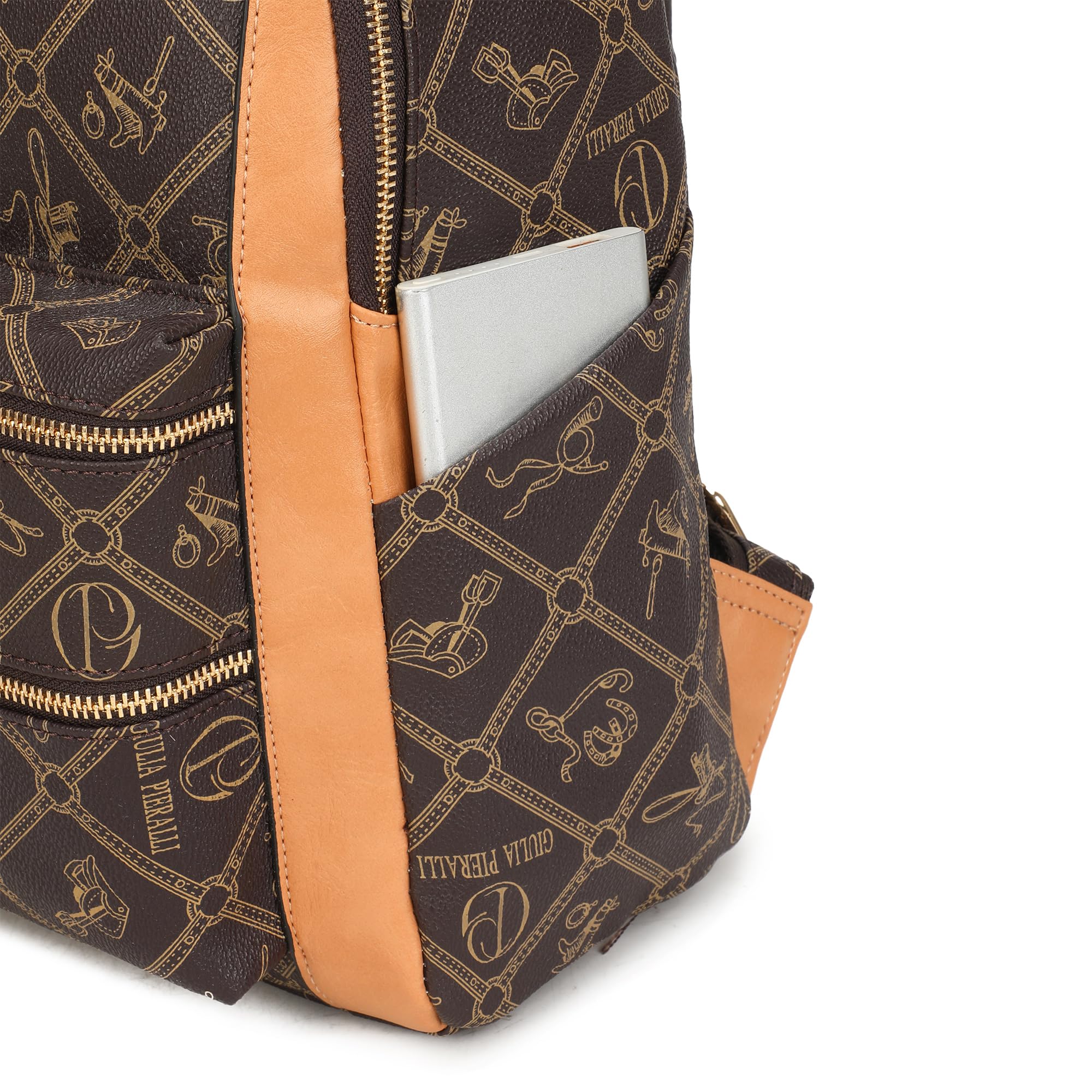 Women Fashion Backpack Purse Multi Pockets Anti-Theft Rucksack Travel Shoulder Bag Handbag Set 2pcs