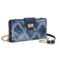 Women Small Crossbody Shoulder Bag Zip Wallet Purse Handbags Clutch Credit Card Holder with Chain Strap