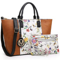 Women Purses Handbags and Wallets Set Designer Top HandleTote Bag Two Tone Shoulder Bag 2pcs