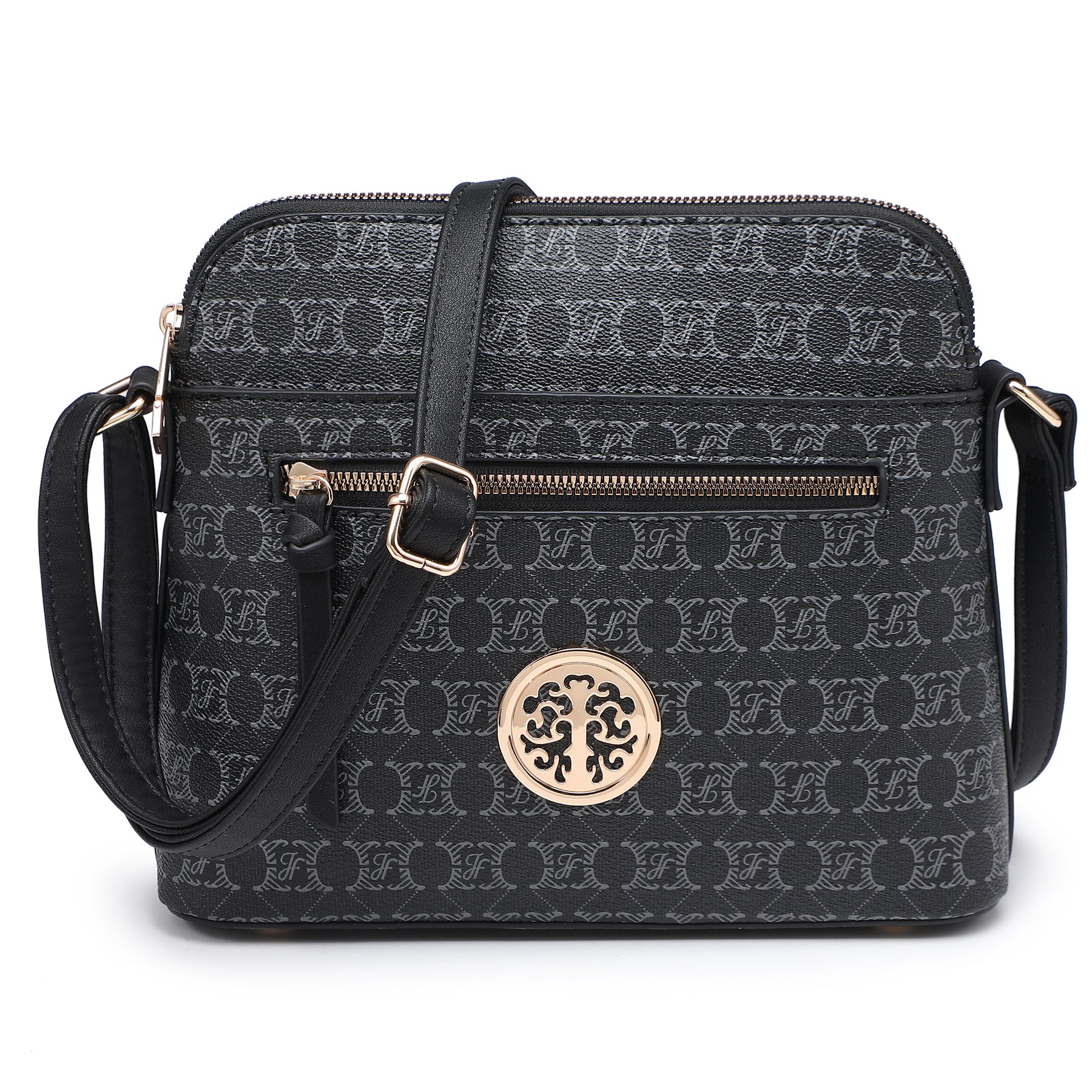Womens Fashion Crossbody Bag Medium Shoulder Purse with Adjustable Strap Multi Pockets for Travel Daily Use